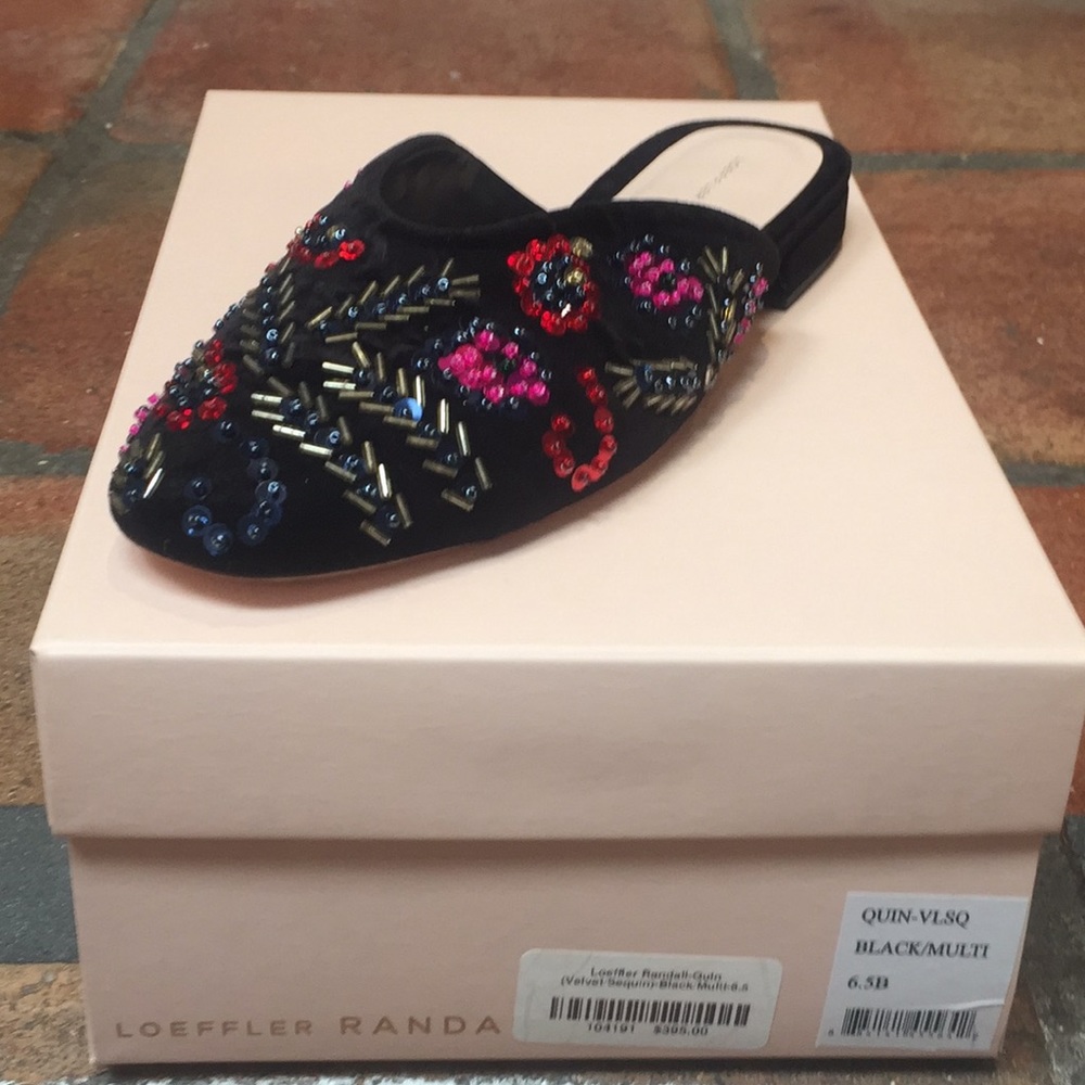 Loeffler Randall Velvet Mule